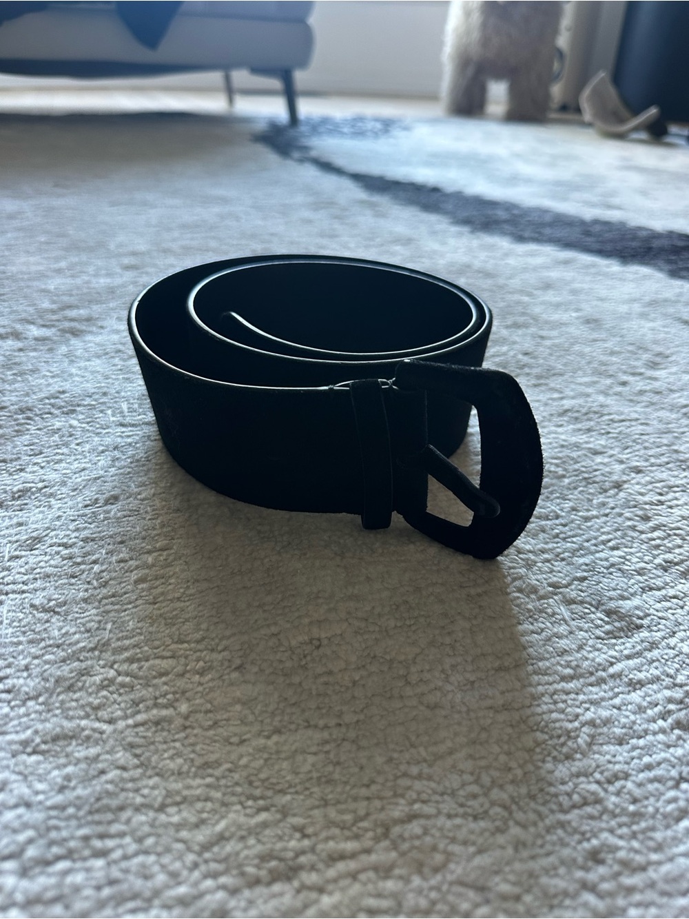 Ralph Lauren Black Leather Belt